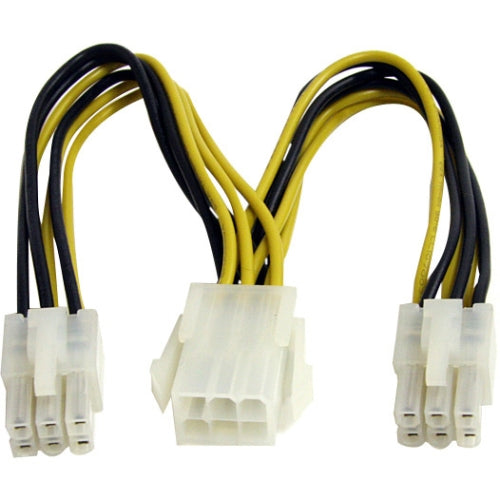 6in PCIe Power Splitter Cable 6in PCIe Power Splitter Cable